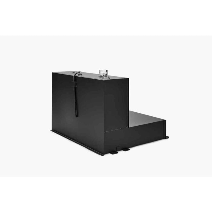 Vector 68 Gallon L-Shaped Transfer Tank Black Steel Model 4463-BLK