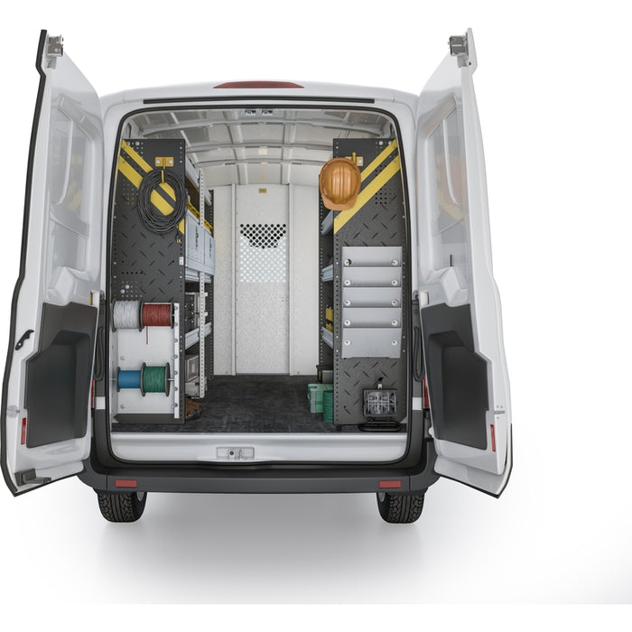 Ranger Design Electrician Van Shelving Package for Ford Transit Mid Roof 148" Wheelbase Model FTM-11