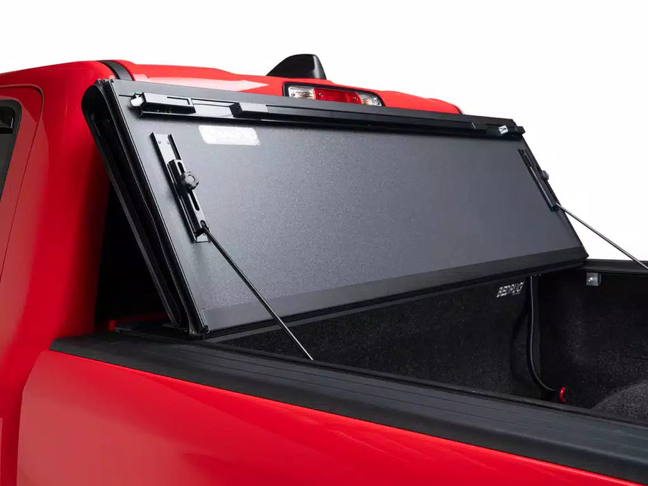 BAK BAKFlip MX4 Hard Folding Truck Bed Tonneau Cover MATTE FINISH Fits 2012-2018, 2019-2022 Classic 1500/2500/3500 DODGE Ram W - Ram Box 6.4ft Bed (20-22 2500/3500 New Body Style) Model 448203RB