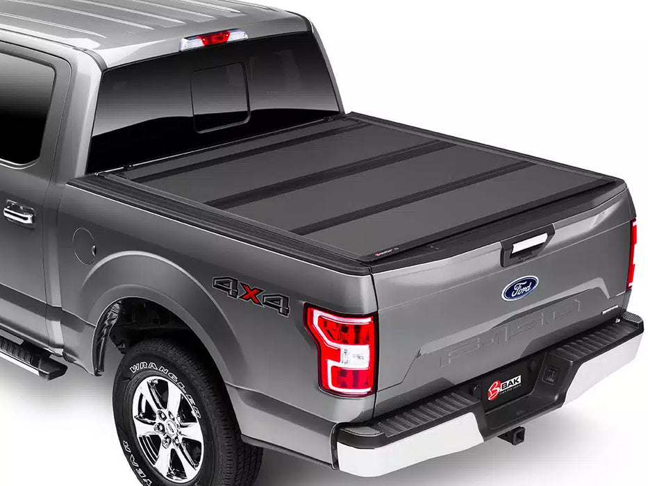 BAK BAKFlip MX4 Hard Folding Truck Bed Tonneau Cover MATTE FINISH Fits 2015-2020 FORD F150  6.7ft Bed Model 448327