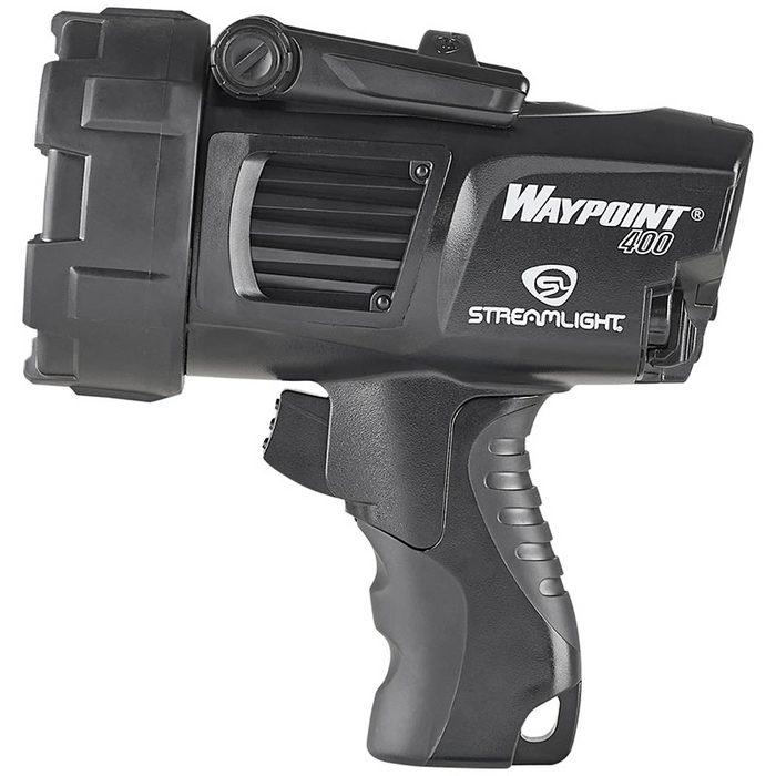 Streamlight Waypoint® 400 Spotlight: 120V AC Polymer Mount – Black SLI44911
