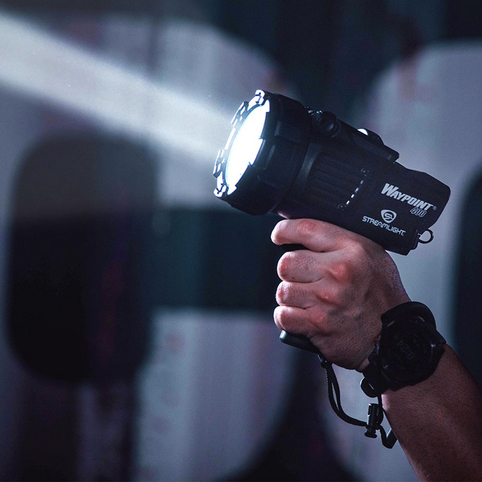Streamlight Waypoint® 400 Spotlight: 120V AC Polymer Mount – Yellow SLI44910
