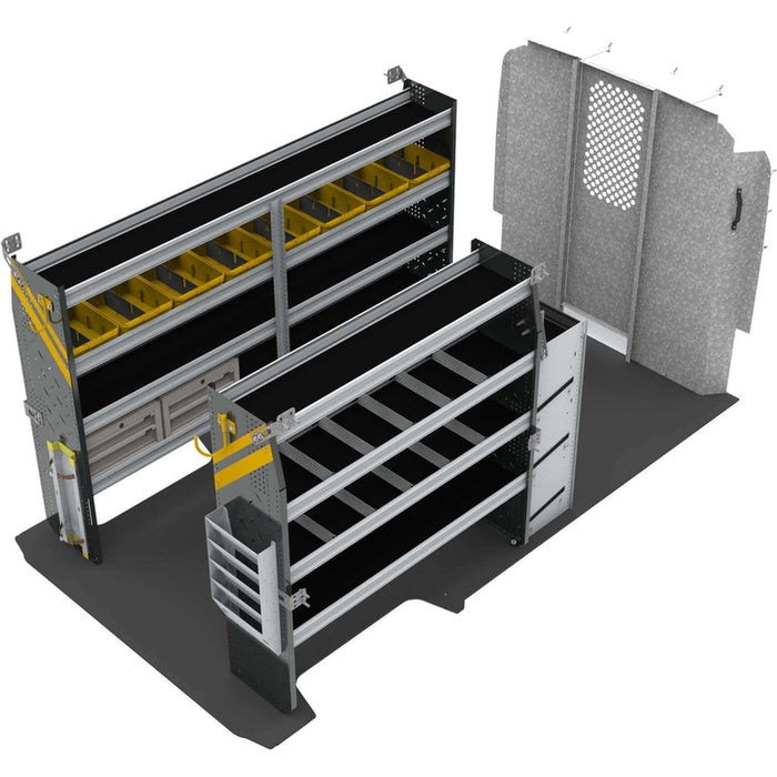 Ranger Design HVAC Van Shelving Package for RAM ProMaster 159" Wheelbase Model RPL-12