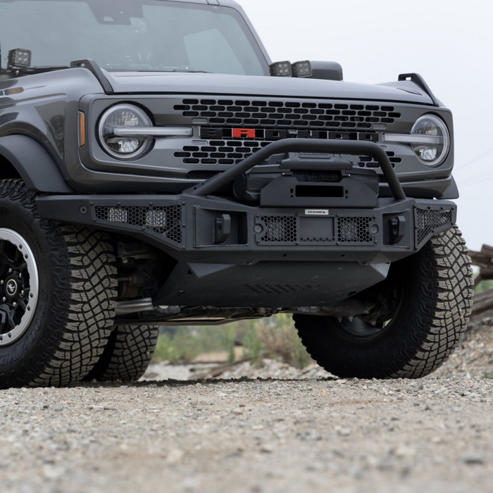 Go Rhino Rockline Front Bumper Lower Skid Plate For Ford Bronco Model 332120T
