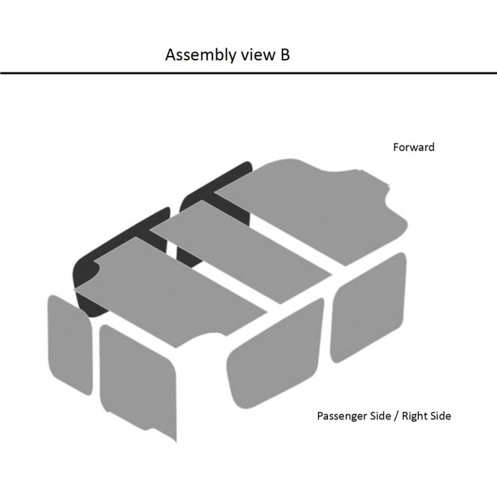 AutoPly Interior Insulation Kit for Ram ProMaster City - R4 (1") Model 4500-1