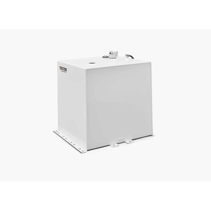 Vector 53 Gallon Rectangle Transfer Tank White Steel Model 4519-WHT ...