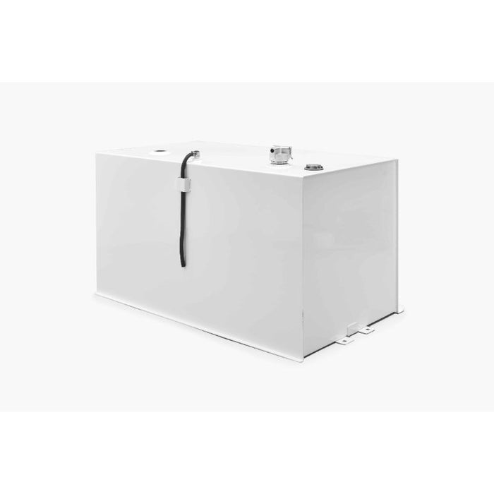 Rectangle Transfer Tank - White Steel