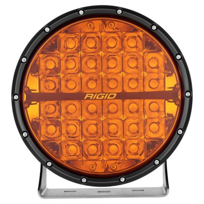 Rigid Industries 360-Series 9" Off-Road Lamp, Spot Beam, Amber Lens, Single Model 36522