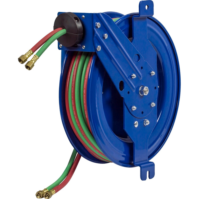 Coxreels SGW Series Side Mount Welding Hose Reel 1/4 in. x 50 ft. oxy-acet - Hose Included 200 PSI Model SG17W-150