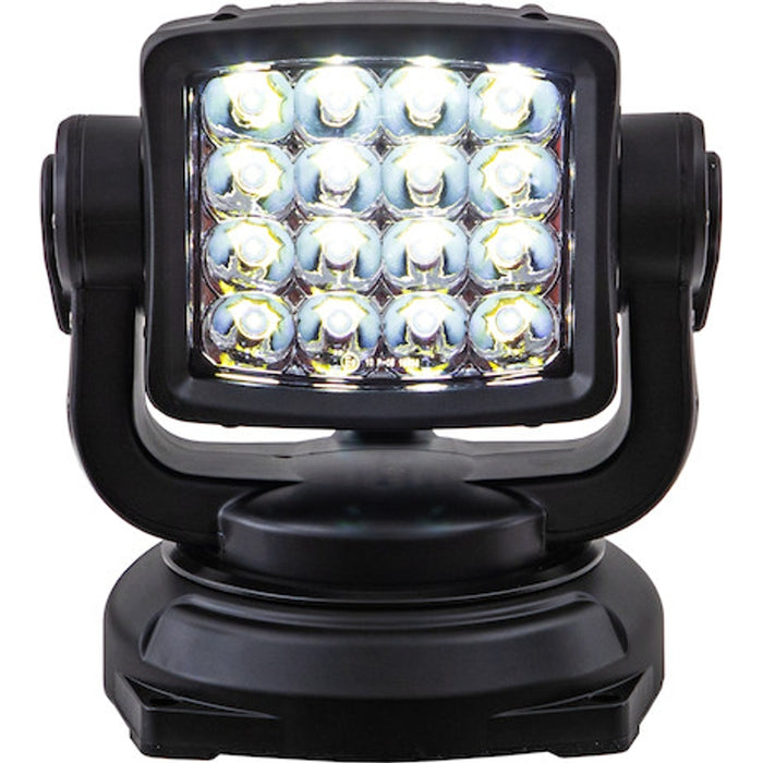 Buyers Products Ultra Bright Rotating Magnetic Mount Spot Light w/ Wireless Remote Model  - Black 1492203