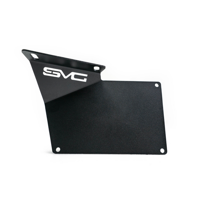 DV8 Offroad 2021-2026 Ford Bronco Factory Front Bumper License Relocation Bracket Model LPBR-02