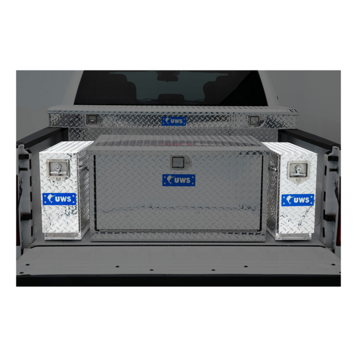 UWS Bright Aluminum 22" Drawer Truck Tool Box Model DS-22