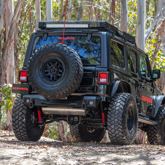 Go Rhino XE Rear Hard Top Light Mount for Jeep JL/JT Fits 3" Cube, up to 40" LED bar Model 599501T