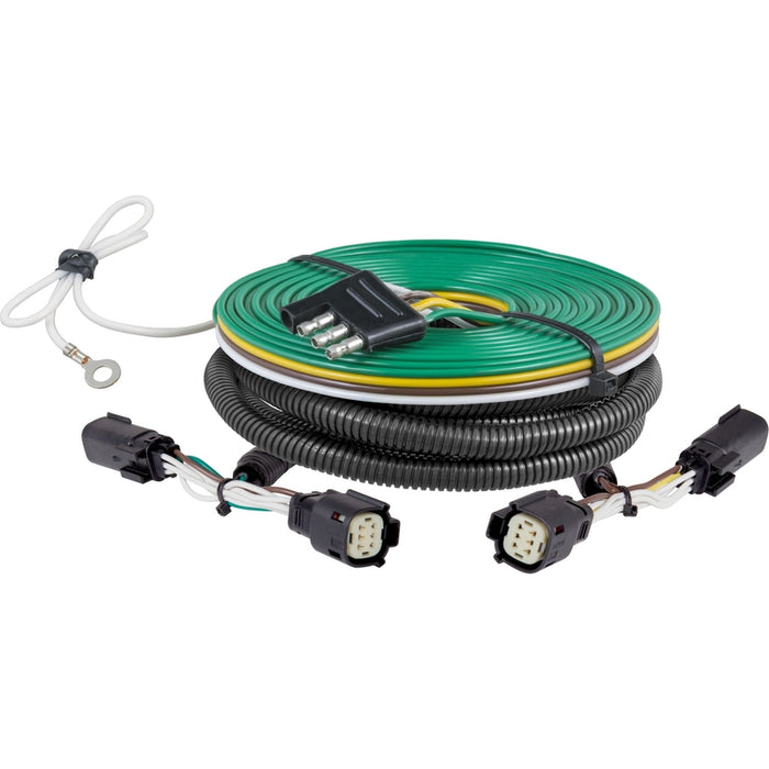 CURT Custom Towed-Vehicle RV Wiring Harness for Dinghy Towing, Fits Select Chevrolet Colorado, GMC Canyon Model 52108