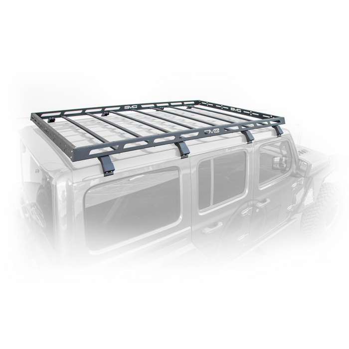 DV8 Offroad 2018-2026 Jeep Wrangler 4-Door Roof Rack Model RRJL-01
