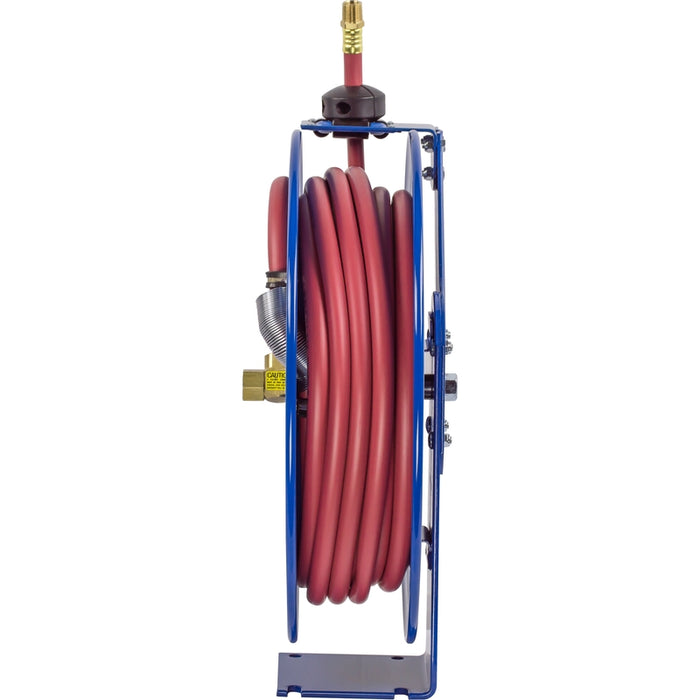 Coxreels SH Series Heavy Duty Spring Driven Hose Reel 1/2 in. x 50 ft. - Hose Included 300 PSI Model SH-N-450