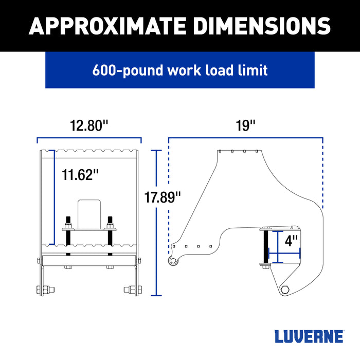 Luverne HighRise Folding Entry Step Model 409924-409926L