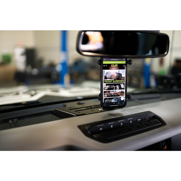 DV8 Offroad 2021-2026 Ford Bronco Digital Device Dash Mount Model DMBR-01