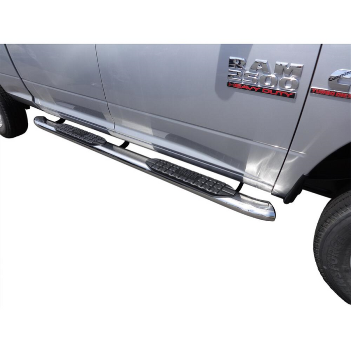 Westin PRO TRAXX 5 Oval Step Nerf Bars Polished Stainless Steel For Quad Cab Model 21-53550