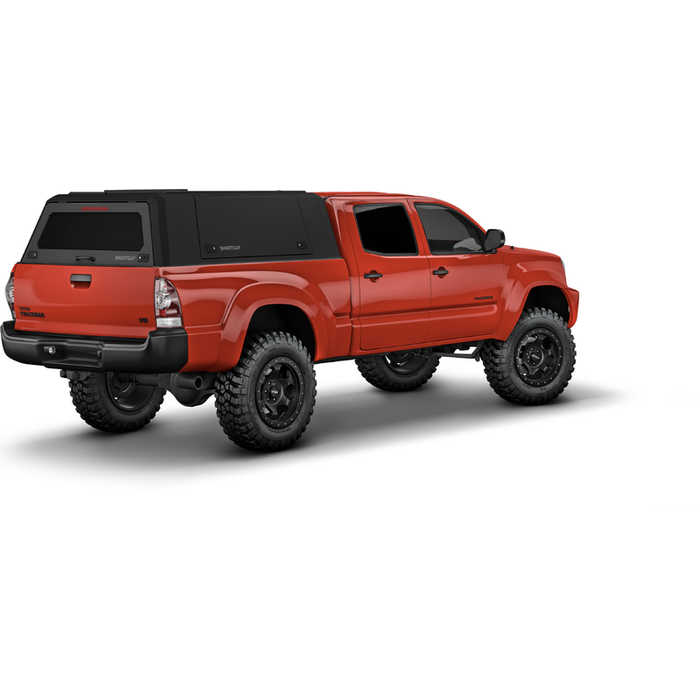 SmartCap Matte Black Truck Bed Cap EVOa Adventure Series w/ Horizontal Locks Model EA1319-MB