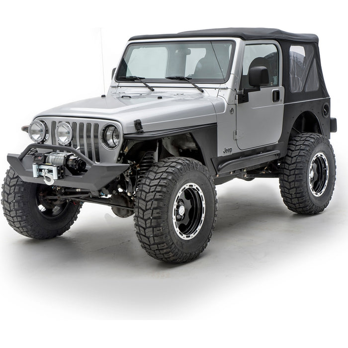 Smittybilt XRC Front Tube Fender Pair - Textured Black (97-06 TJ) Model 76872