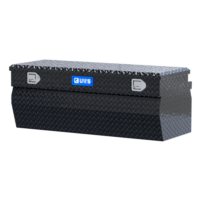 UWS Gloss Black Aluminum 48" Wedge Utility Chest Box Model TBC-48-W-BLK