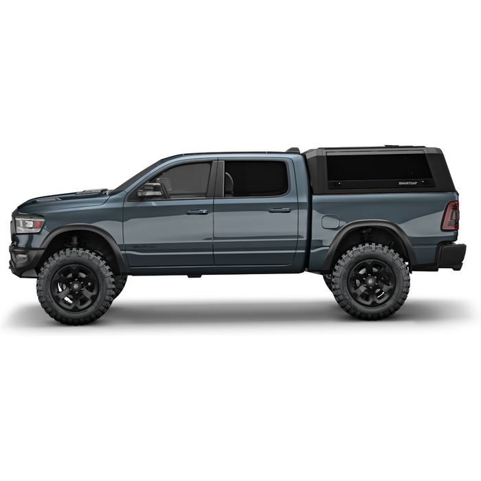 SmartCap Matte Black Truck Bed Cap EVO Sport Series w/ Horizontal Locks Model EV1000-MB