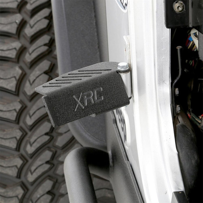 Smittybilt XRC Foot Peg Pair - Black (97-06 TJ/LJ) Model 7620