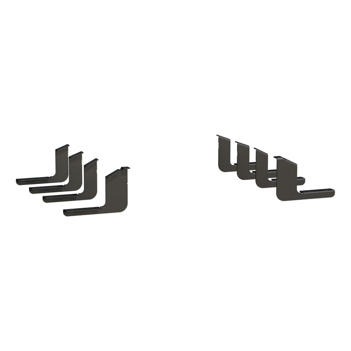 Luverne Regal 7 Black Stainless 78" Oval Side Steps Select Toyota Tundra Model 277078-400752