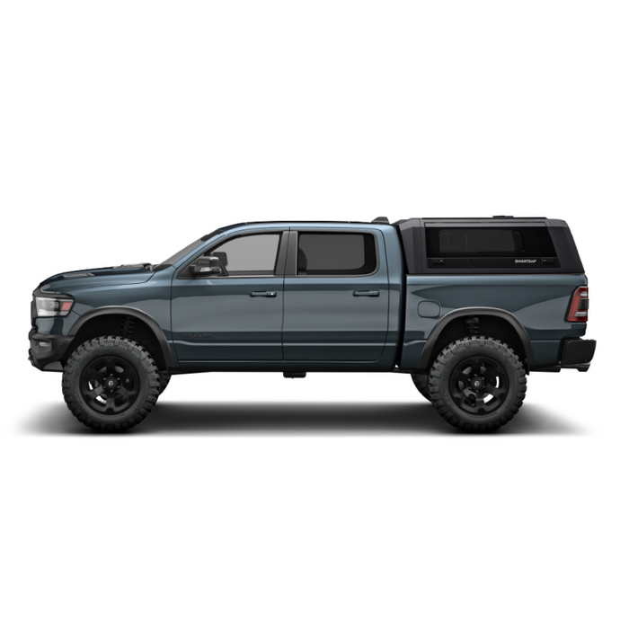 SmartCap Matte Black Truck Bed Cap EVO Sport Series w/ Vertical Locks Model EV1005-MB