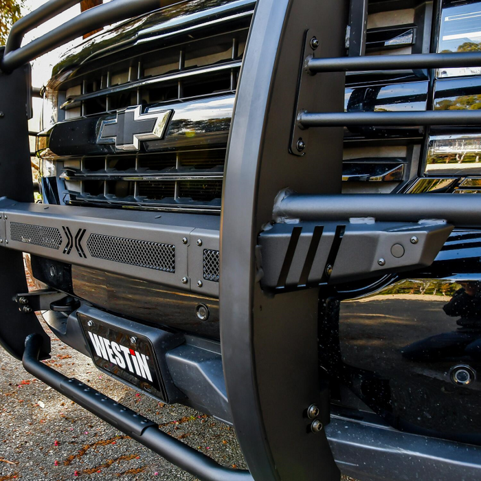 Westin Sportsman X Grille Guard Textured Black Steel Model 40-33875