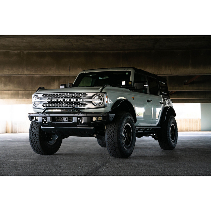 DV8 Offroad 2021-2026 Ford Bronco Factory Bumper Pocket Light Mount Model LBBR-05