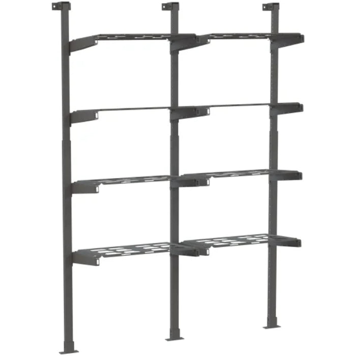 Holman Double ProStow Shelf w/ Legs 4 Shelves Fixed Model 48042FP