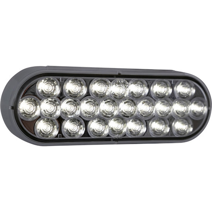 Buyers Products 6 Inch 24 LED Clear Oval Backup Light (Sold in Multiples of 10) Model 5626325