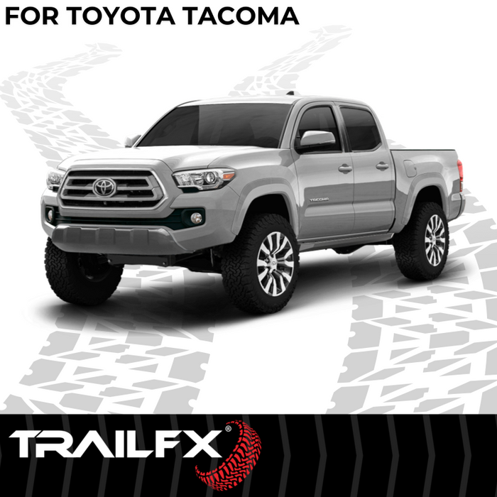 TrailFX Overland Running Boards Black Steel Model ORB008