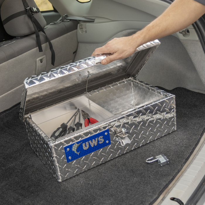UWS Bright Aluminum Tote Box Model TB-1