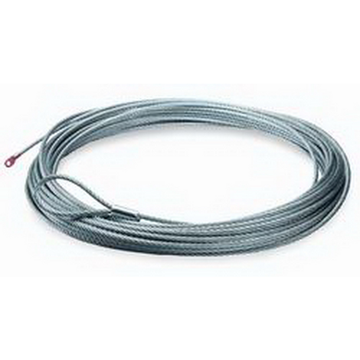 Warn Replacement Steel Rope 3/8 Inch Diameter X 125 Feet Length Model 38423