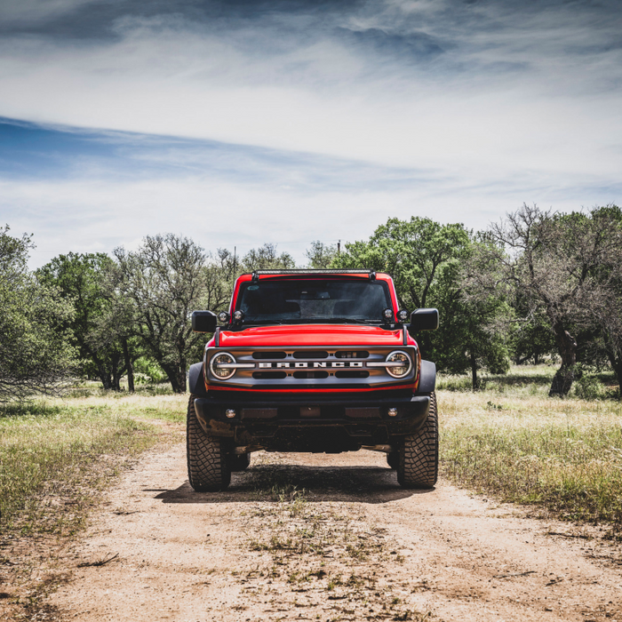 Rigid Industries 2021 Bronco Roof Line Light Kit with a SR Spot/Flood Combo Bar Included Model 46724