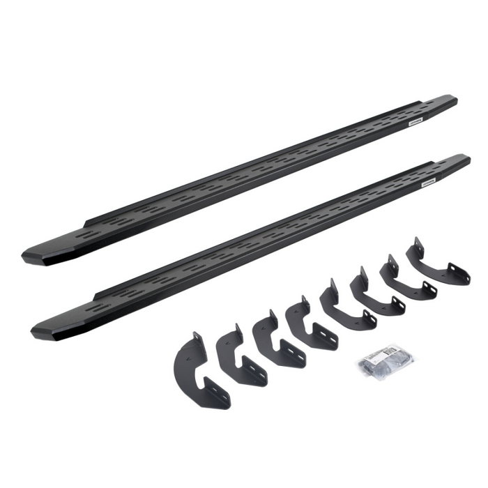 Go Rhino RB30 Running Boards with Mounting Bracket Kit For Crew Max Only Model 69641687PC