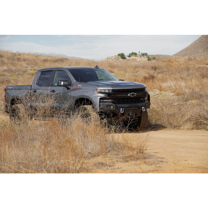 DV8 Offroad 2019-2021 Chevrolet Silverado Spec Series Front Bumper Model FBCS1-07