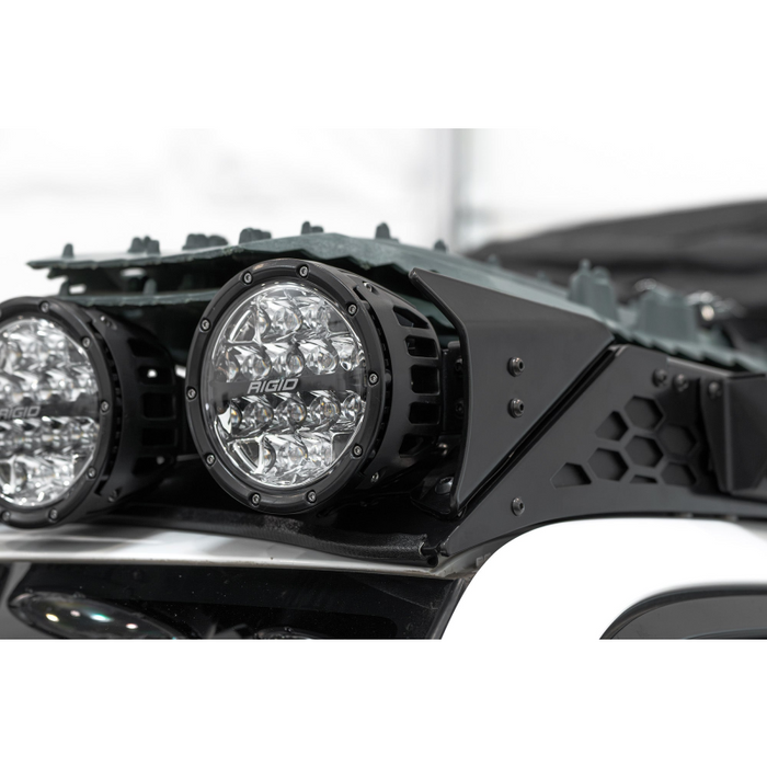 Rago Fabrication 2024+ Toyota Tacoma Roof Rack Rigid Industries Round Light Mount Model AC6706601NA