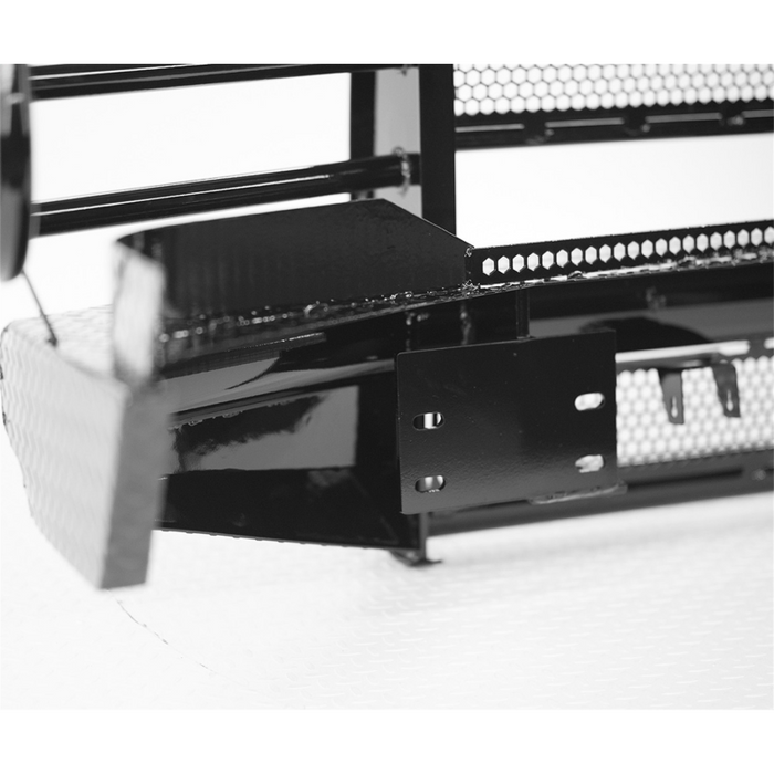 Ranch Hand Legend Series Front Bumper W/ Grille Guard Fits Select 99-04 Ford Excursion/Super Duty F-250/F-350/F-450/F-550 Model FBF991BLR