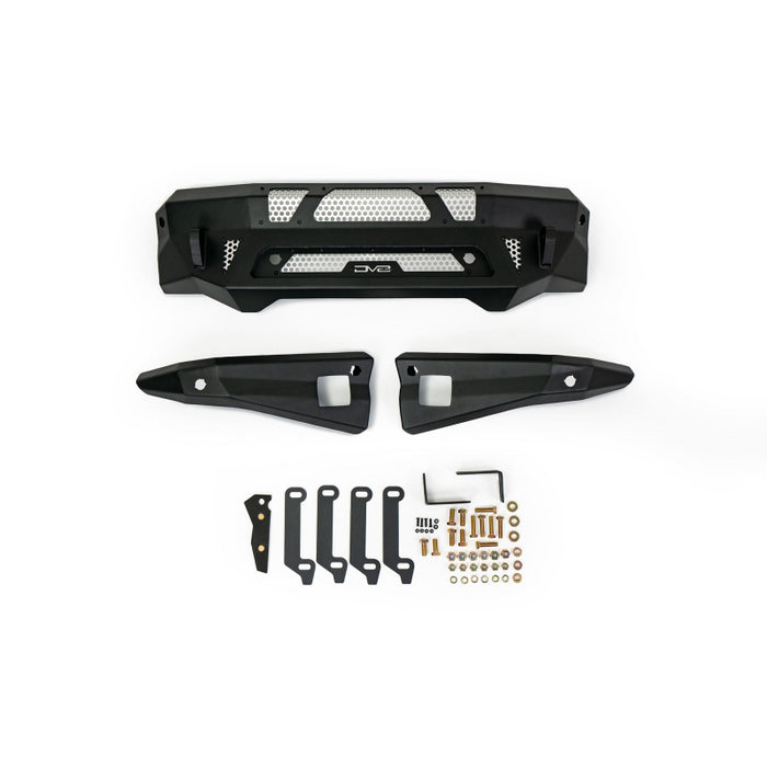 DV8 Offroad 2021-2025 Ford F-150 Mto Series Front Bumper Model FBFF1-09