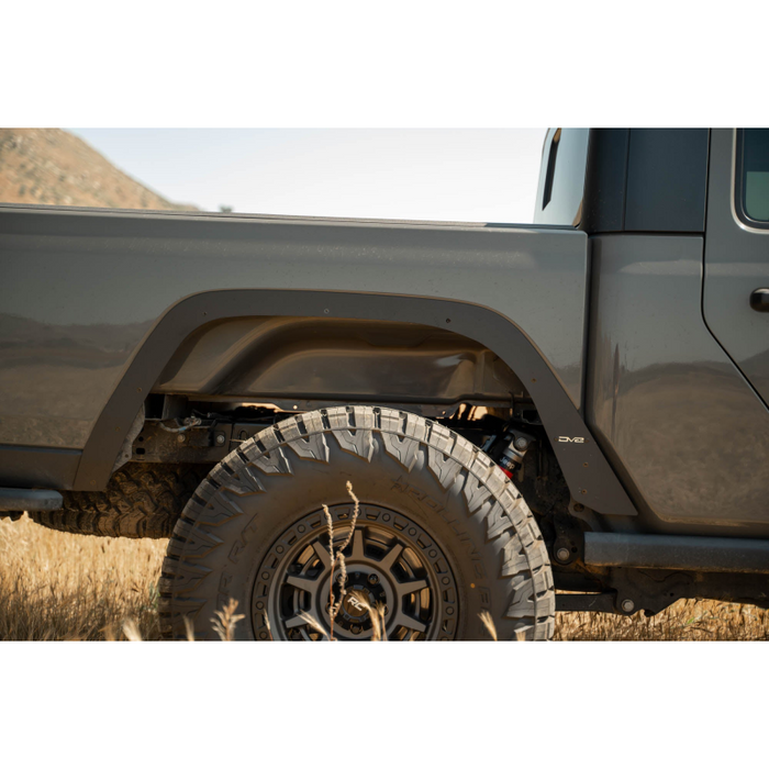 DV8 Offroad 2020-2026 Jeep Gladiator JT Fender Deletes Model FDGL-08