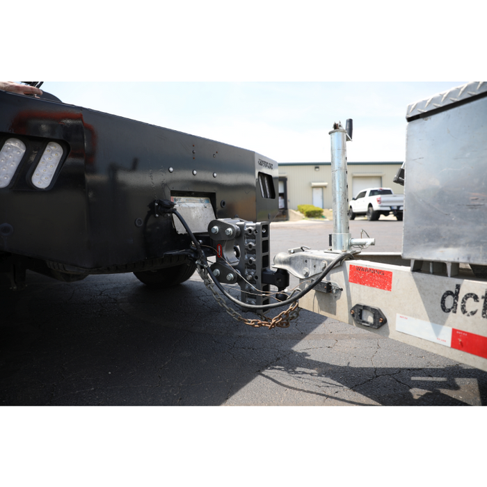 Gen-Y The BOSS TORSION-FLEX 2" Wht Dist. Shank 12.5" Drop 1.7K TW 16K Hitch Stabilizer Model GH-1402