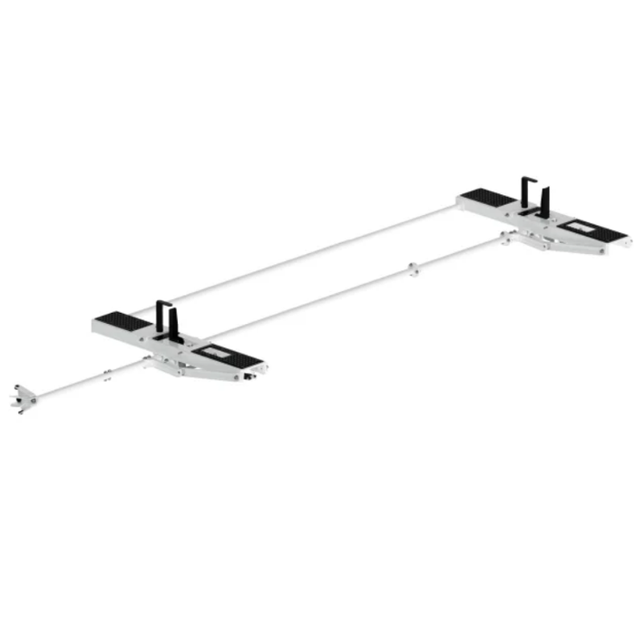 Holman Drop Down HD Aluminum Ladder Rack for 2026 Ford Transit Driver Side Mechanism (Add to 4A99H) Model 4A91H