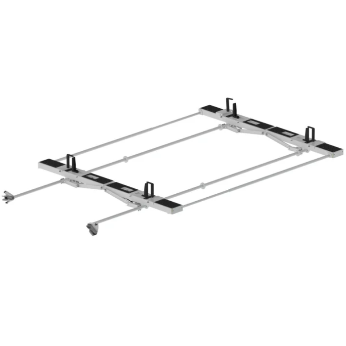 Holman Drop Down HD Aluminum Ladder Rack Double Preassembled for 2026 High Roof Transit Model 4A95H