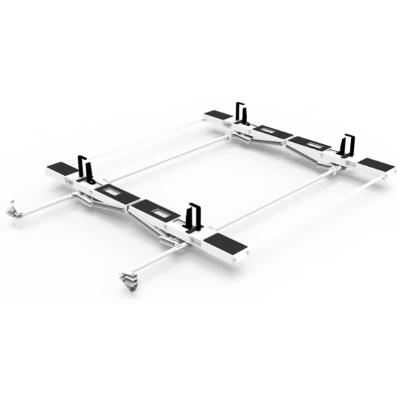 Holman Drop Down HD Aluminum Ladder Rack Kit Double ProMaster High Roo ...