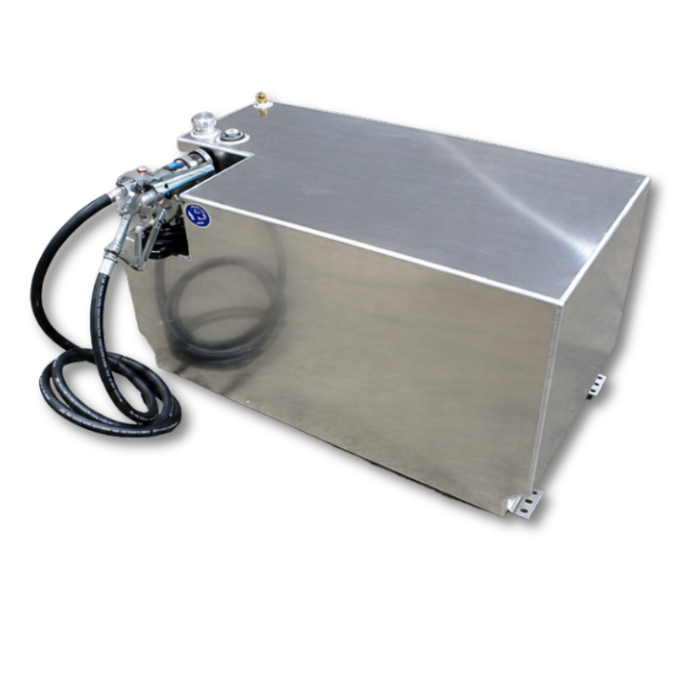 Boyd Welding 100 Gallon 47.5 x 26 x 24 Service Body Tank Driver Pocket (Rear Facing) Model 13031-DPR
