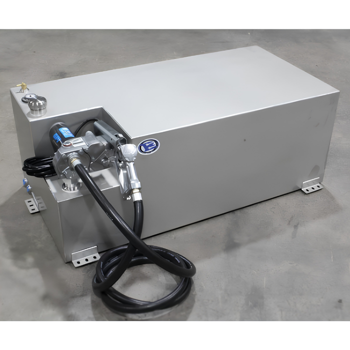 Boyd Welding Stainless Steel 75 Gallon 48x24x18 Tank With GPI 15GPM Pump Driver Side Only Model 13013-SS-DP